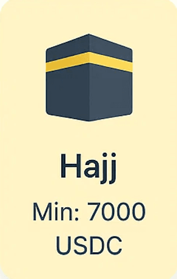 Create Hajj goal